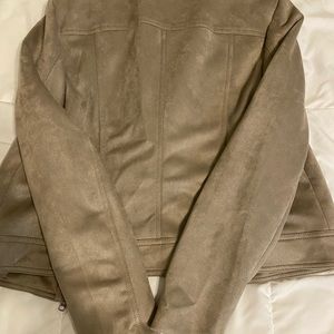 Philosophy Taupe Jacket Size Medium